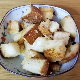 オリーブオイルでパンのパルスイート炒め